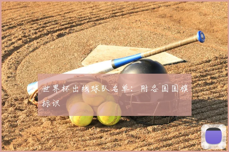 世界杯出线球队名单：附各国国旗标识